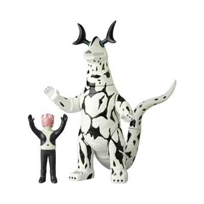 MEDICOM TOY "MAT(MONSTER ART TOY)" -Ultraseven- Eleking + Mini Pit Alien