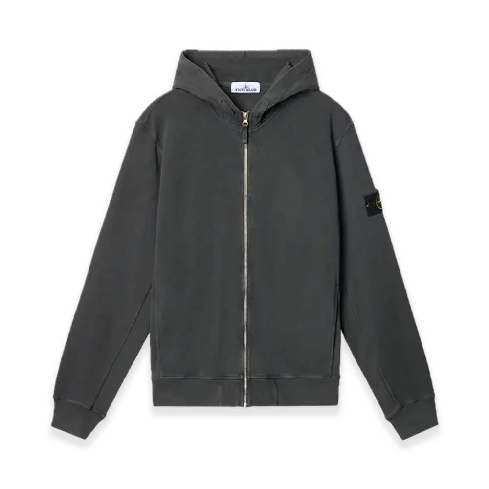 Stone Island 6100021 Malfile Fleece Old Effect "Charcoal Gray"