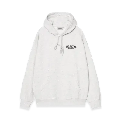 Carhartt WIP Hooded Sean Hamilton Sweat "Ash Heather"