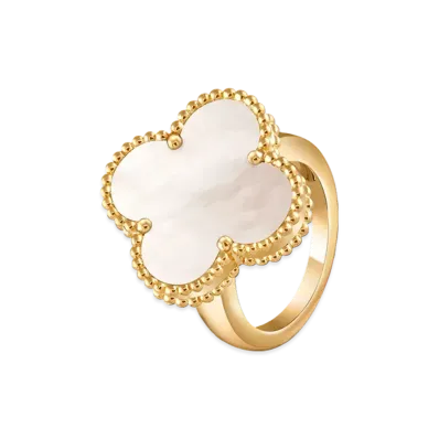 Van Cleef & Arpels Magic Alhambra ring "18K Yellow gold/Mother-of-pearl"