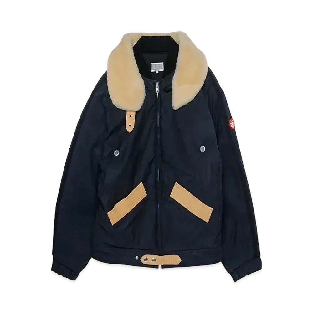 Cav Empt (C.E) DETACH COLLAR BOMBER "Black"