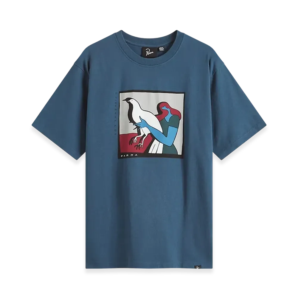 by Parra Look At It T-Shirt "Dark Blue"