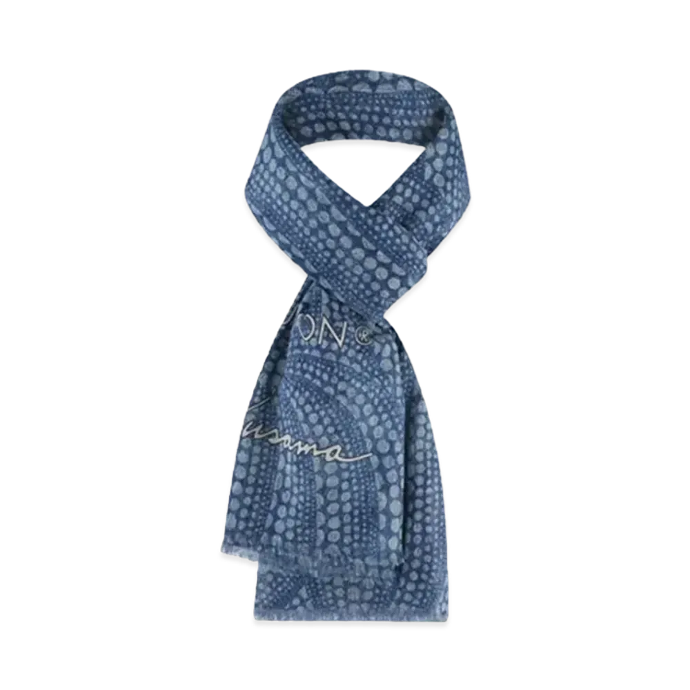 Louis Vuitton x Yayoi Kusama Denim Pumpkin Stole "Denim"