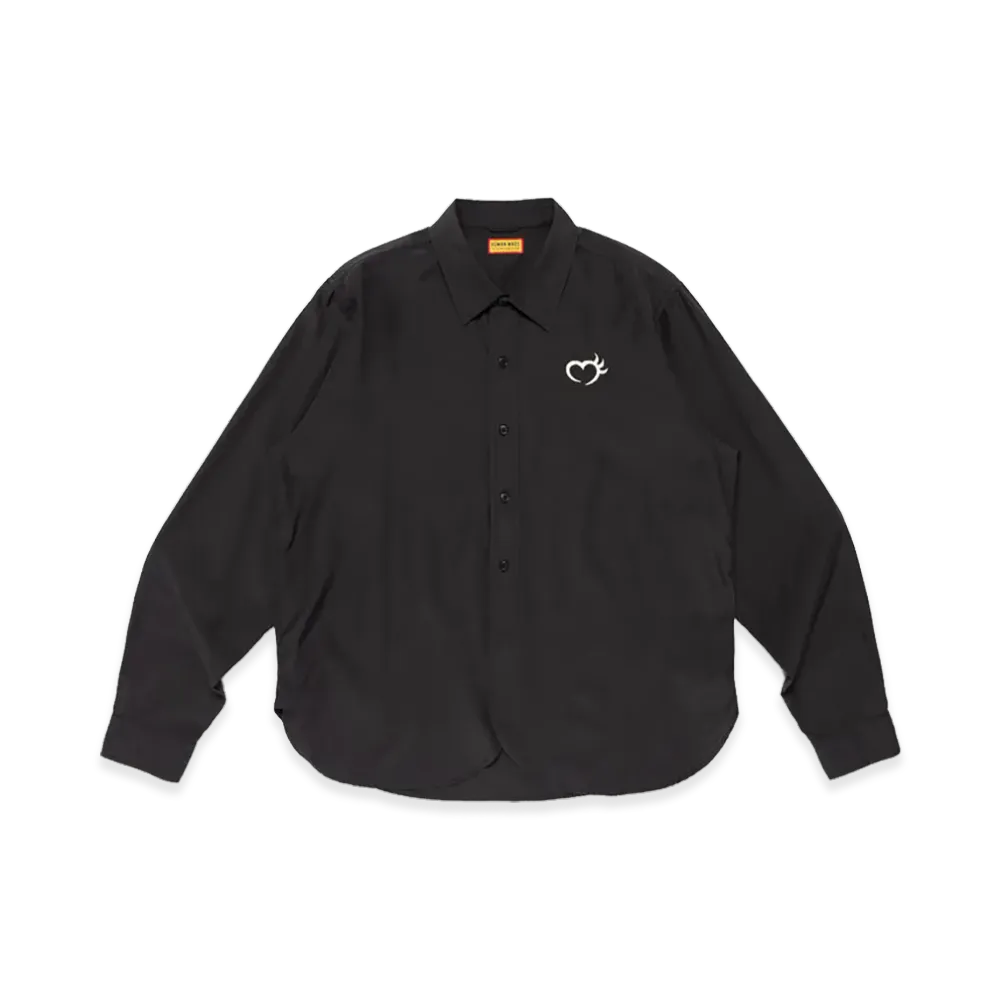 HUMAN MADE Rayon Shirt "Black"