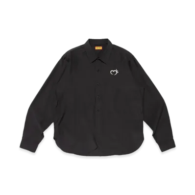 HUMAN MADE Rayon Shirt "Black"