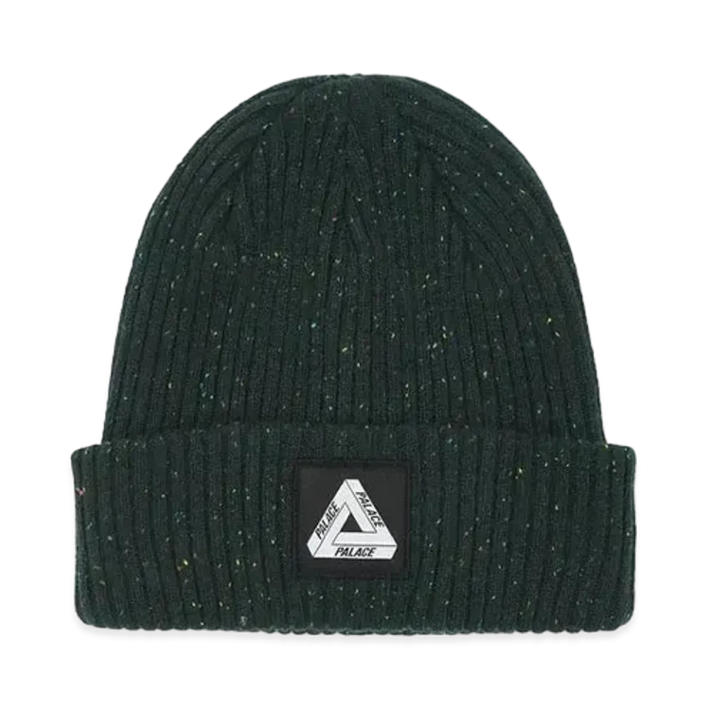 PALACE NEPPED TRI-FERG PATCH BEANIE "Green"