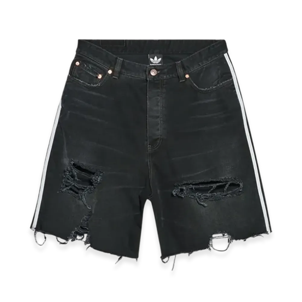 BALENCIAGA x adidas Baggy Shorts "Black"
