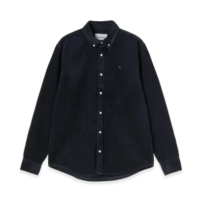 Carhartt WIP L/S Madison Cord Shirt "Dark Navy/Dark Navy"