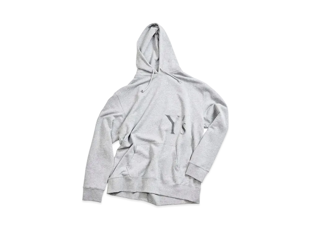 Yohji Yamamoto Y's -ONLINE EXCLUSIVE- Y's LOGO HOODIE "Gray"