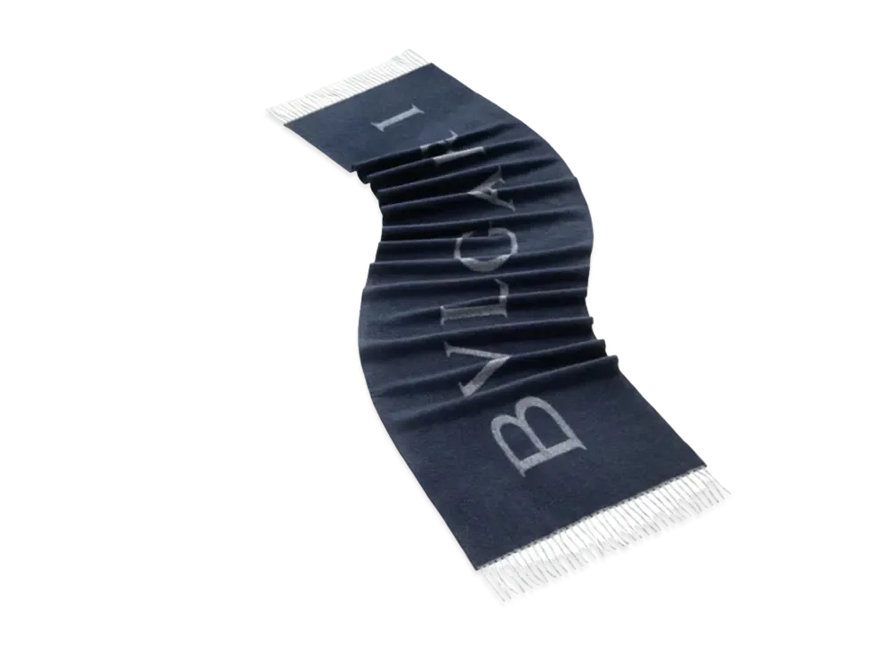BVLGARI Logomania Stole "Blue"