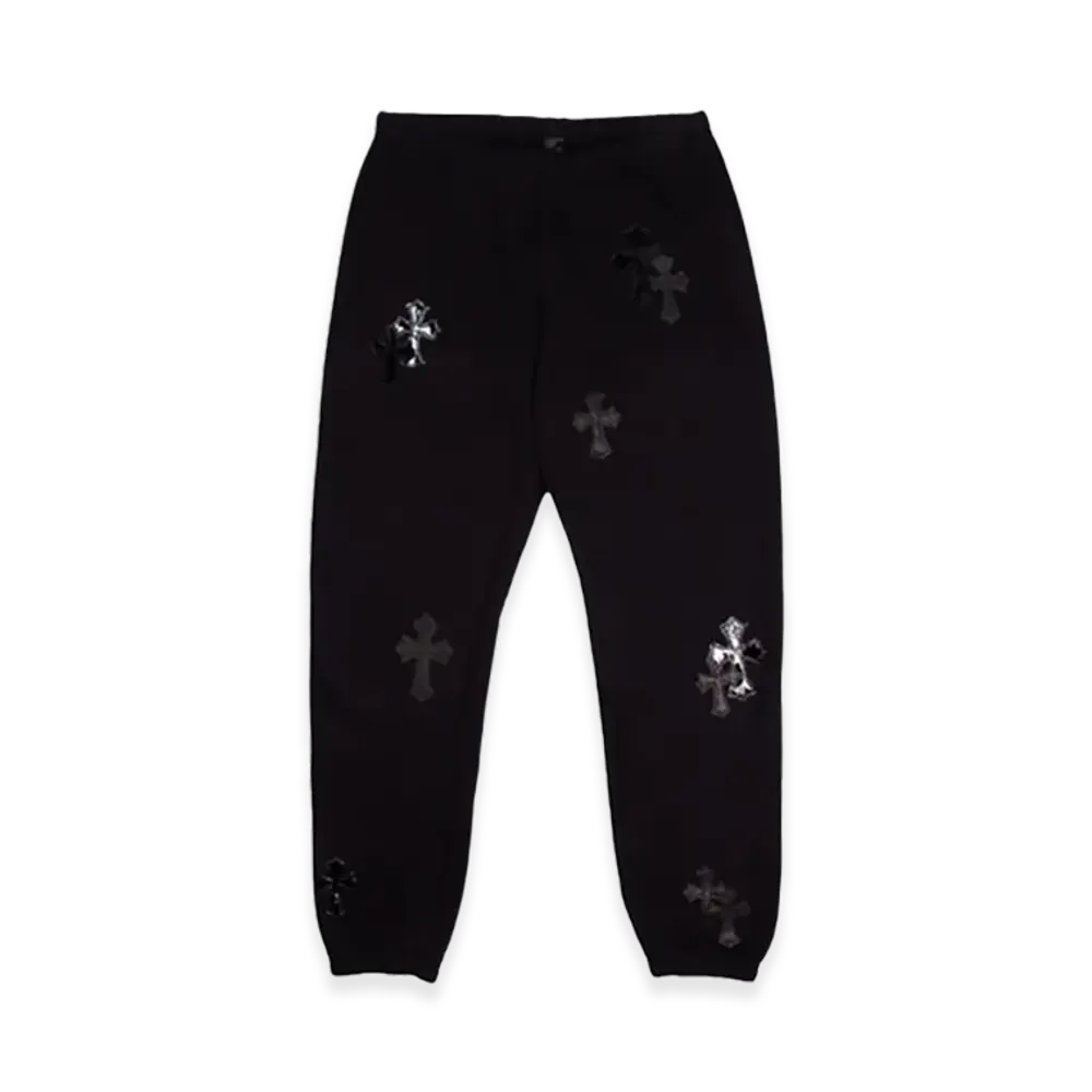 Chrome Hearts Cross Patch Sweatpant "Black"