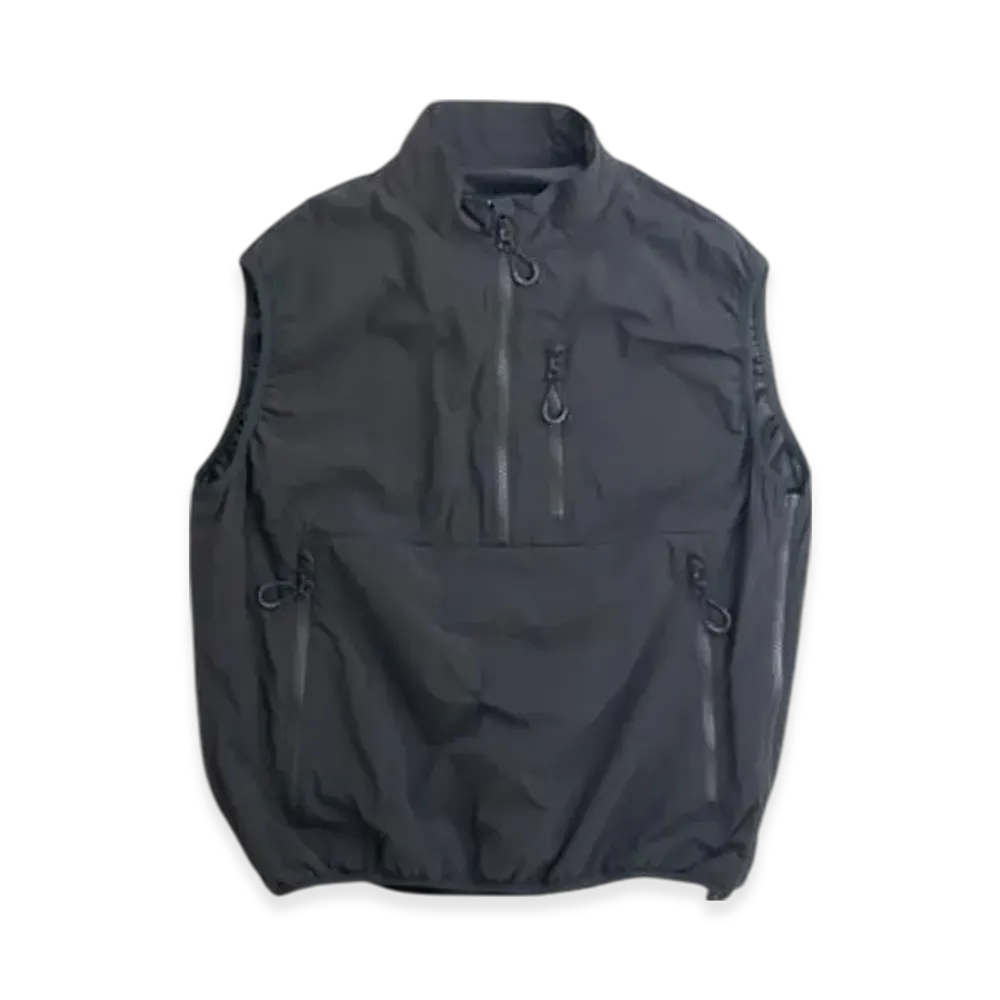 COMME des GARCONS HOMME Nylon Typewriter Pullover Vest "Black"