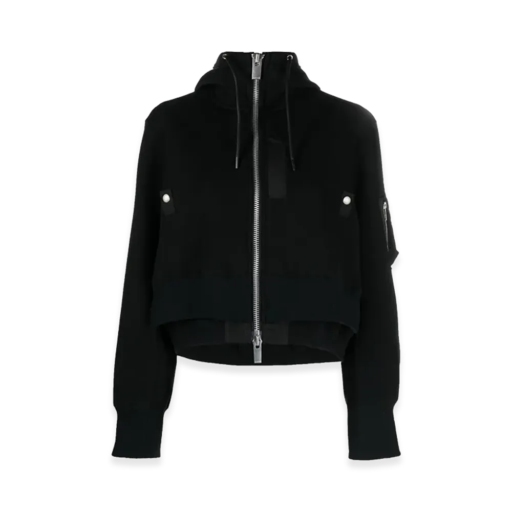 sacai Women's Sweaters "Black"