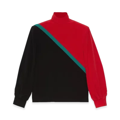 GUCCI Women's Sweaters "Black/Red"