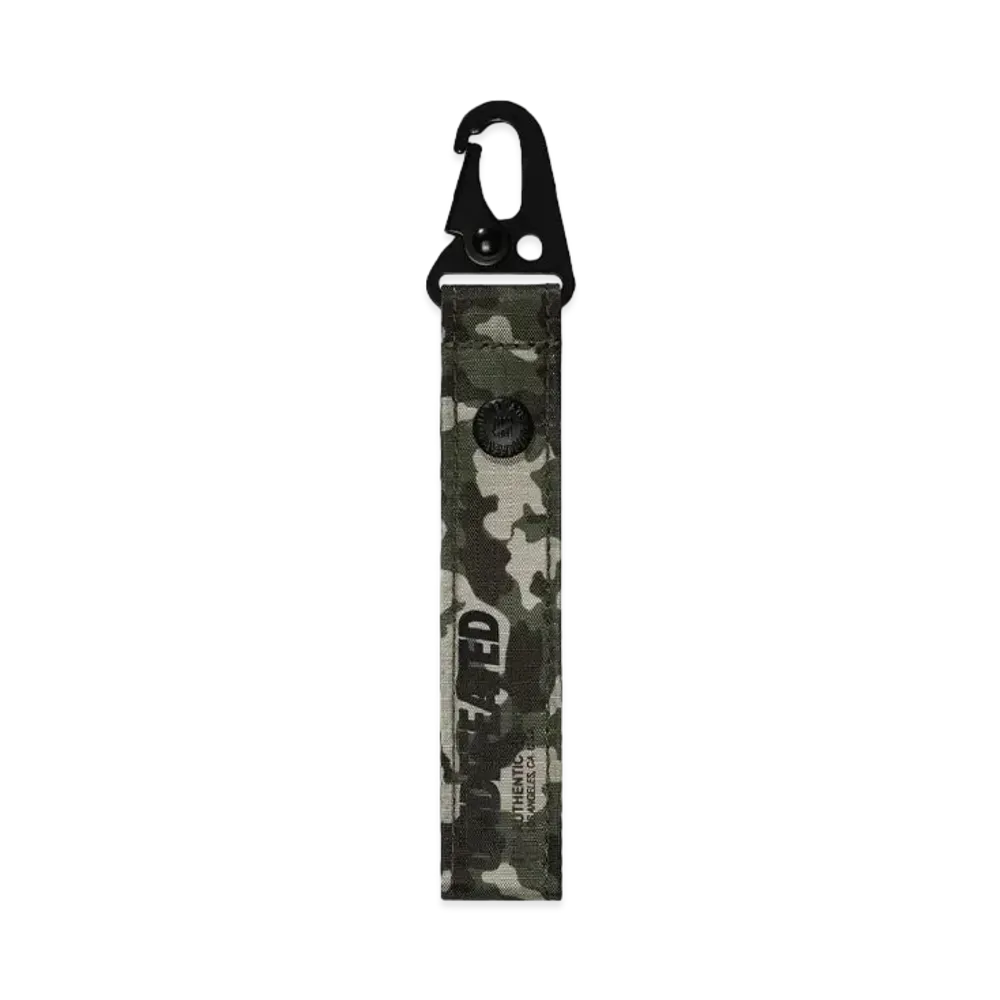 UNDEFEATED Ripstop Strap Keychain "Camo"