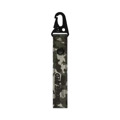 UNDEFEATED Ripstop Strap Keychain "Camo"