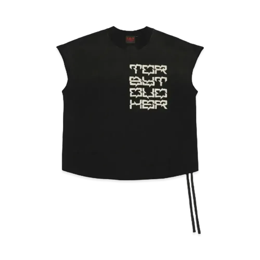 T.C.R RELAPSE FADE WASHED N/S TEE "BLACK"