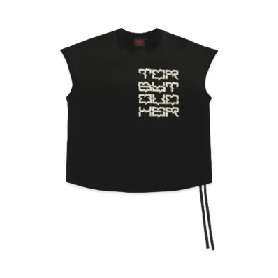 T.C.R RELAPSE FADE WASHED N/S TEE "BLACK"