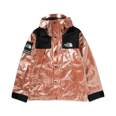 Supreme x The North Face Metallic Mountain Parka "Pink"