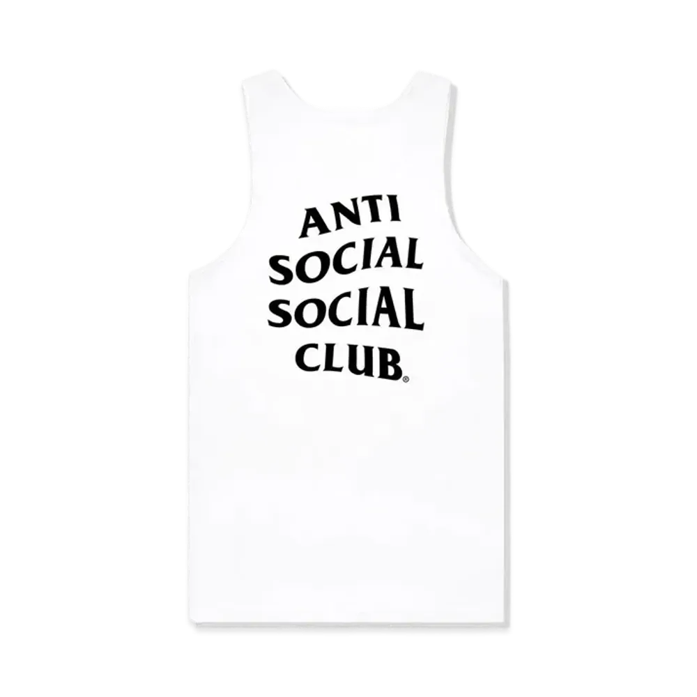 ANTI SOCIAL SOCIAL CLUB SUMMER 24 MAJOR DROP Mind Games Tank "White"