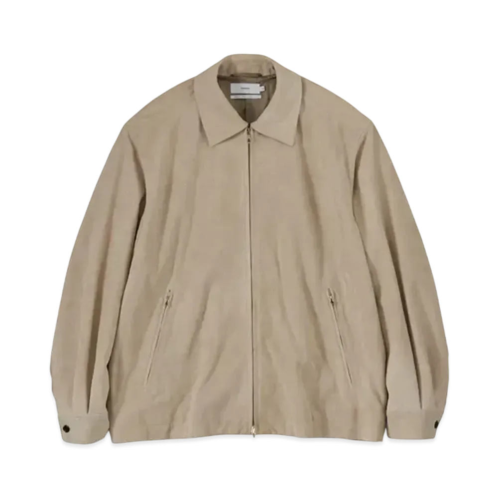 Graphpaper Goat Suede Blouson "Beigh"