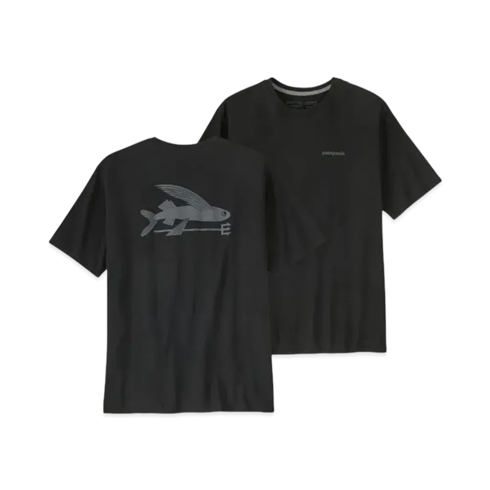 Patagonia Men's Flying Fish Responsibili Tee "Black"