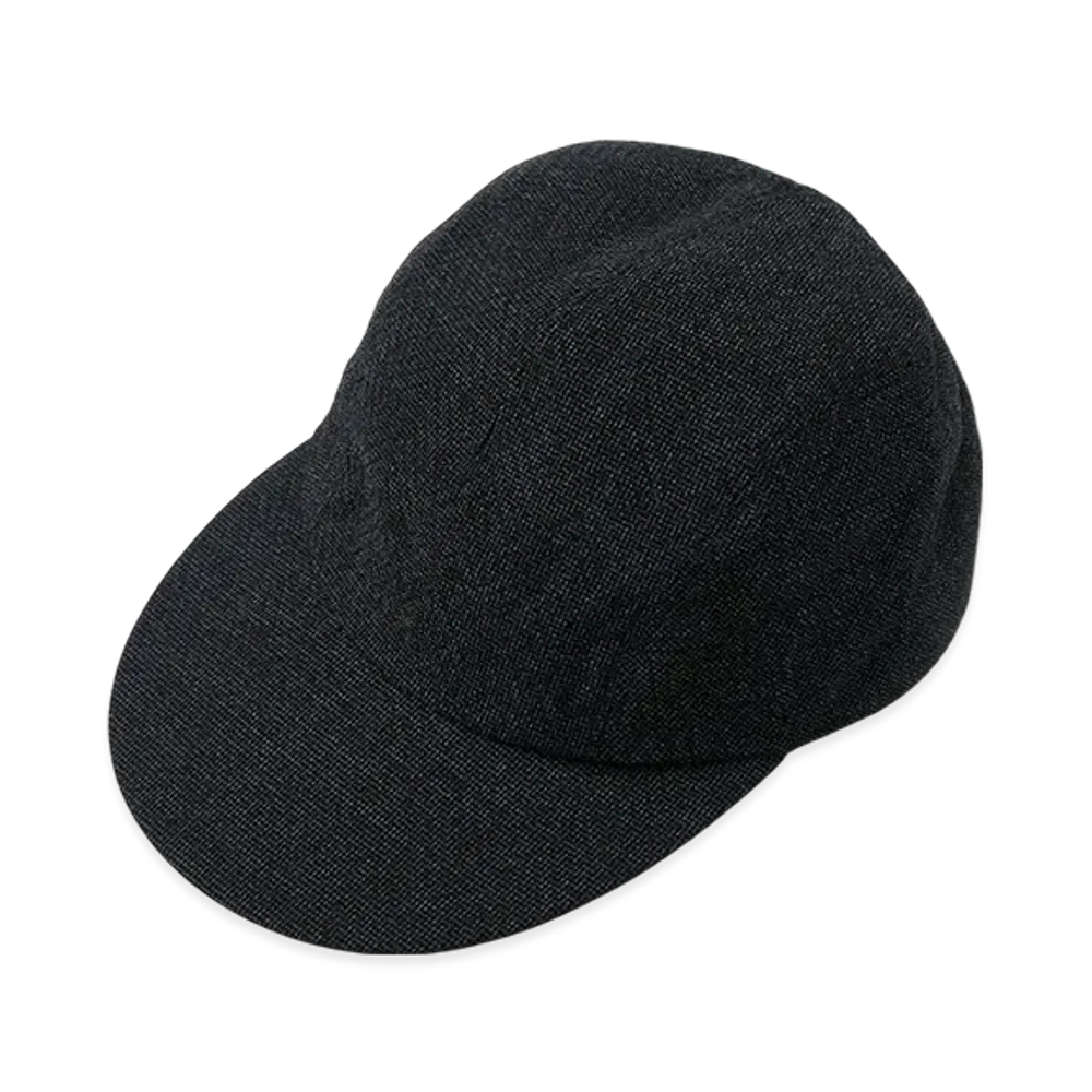 NICENESS H.Ranaldo Wool Herringbone Long Brim Cap "Charcoal"