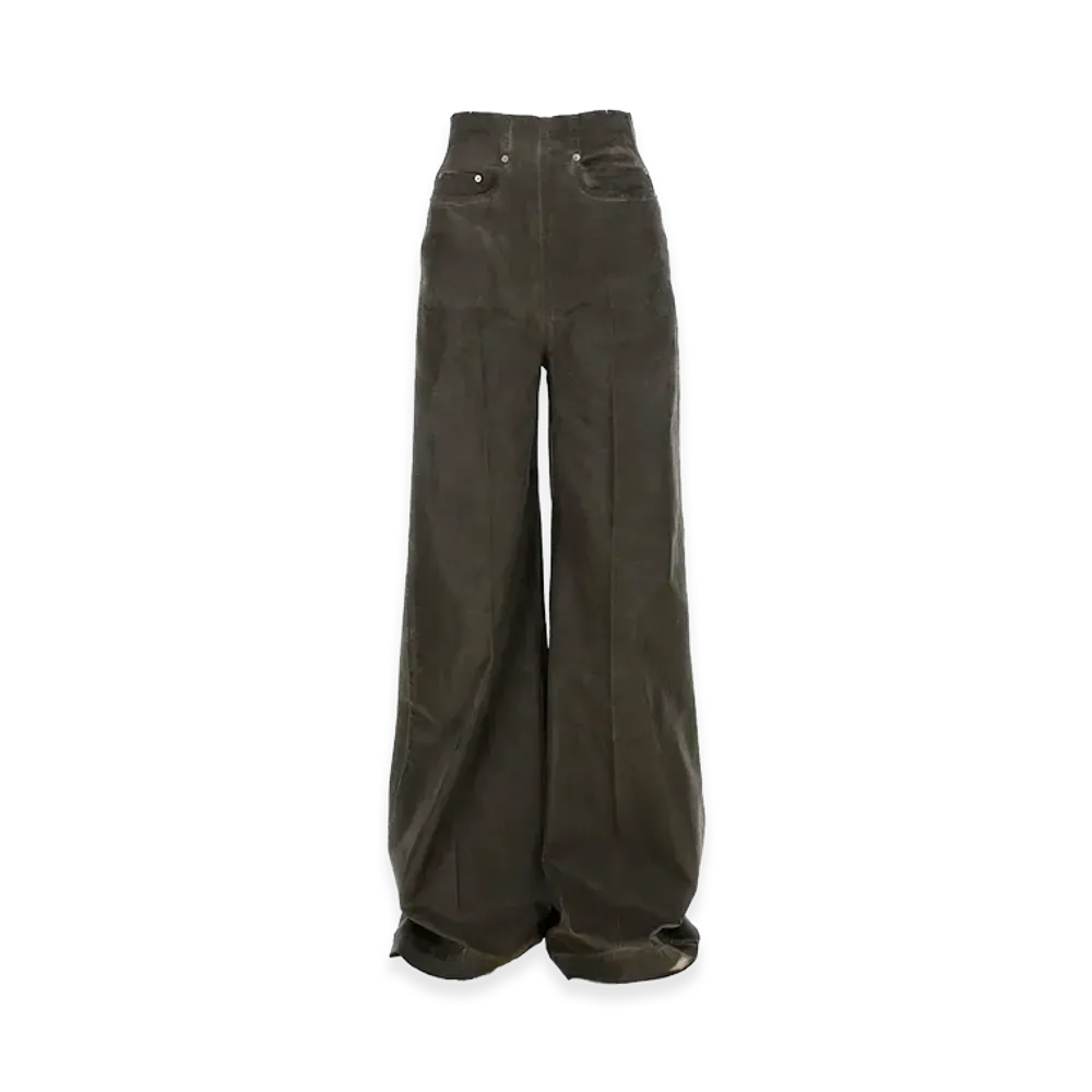 Rick Owens DRKSHDW Women's Dirt Cooper Denim Pants "Gray"