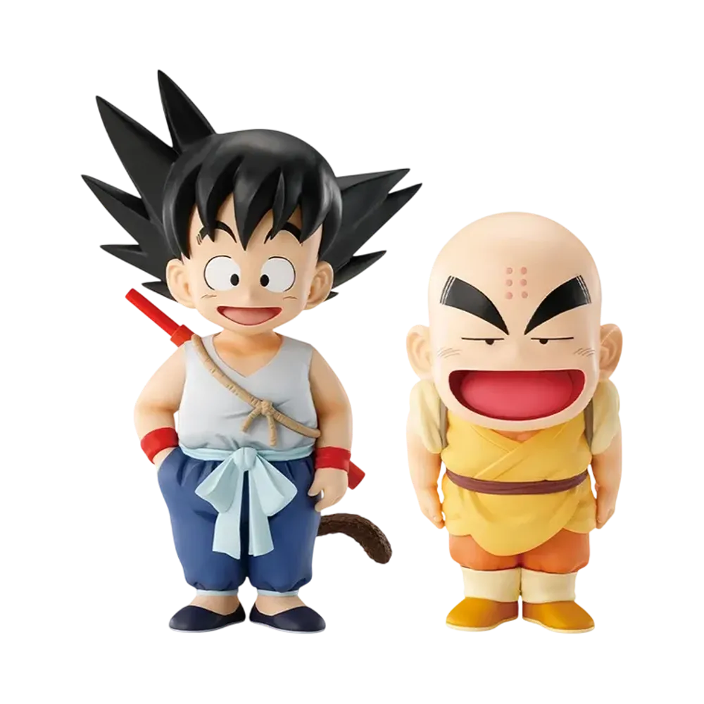 BANDAI "Ichiban Kuji" -Dragon Ball EX Son Goku Training Saga- A Prize Son Goku & Krillin MASTERLISE PLUS