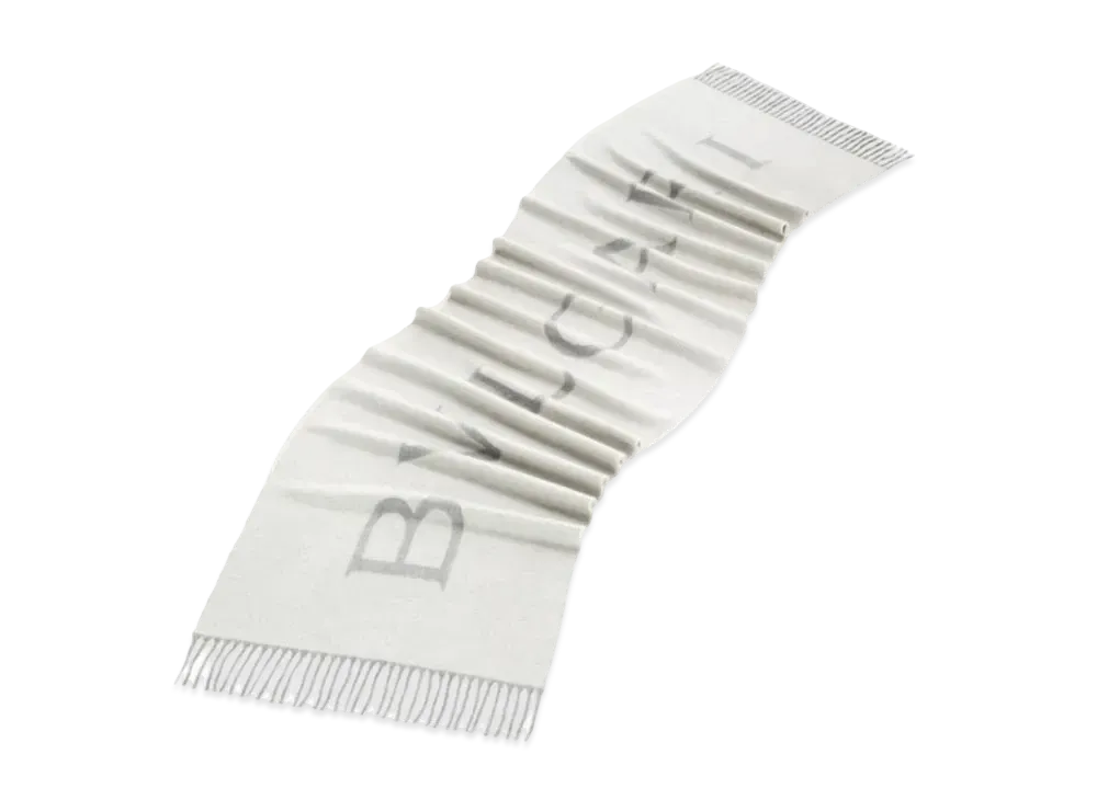 BVLGARI Logomania Stole "White"