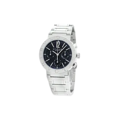 BVLGARI Chronograph "Silver/Black"