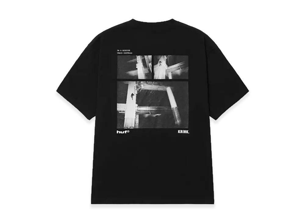 HUF x KRINK Night Life Tee "Black"