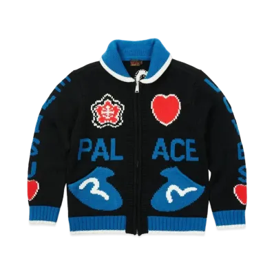 PALACE EVISU Cowichan Knit "Black"