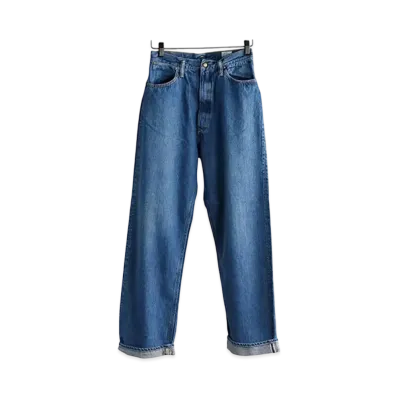 orSlow High Waist Denim Pants Jasmin Used "Denim Used"