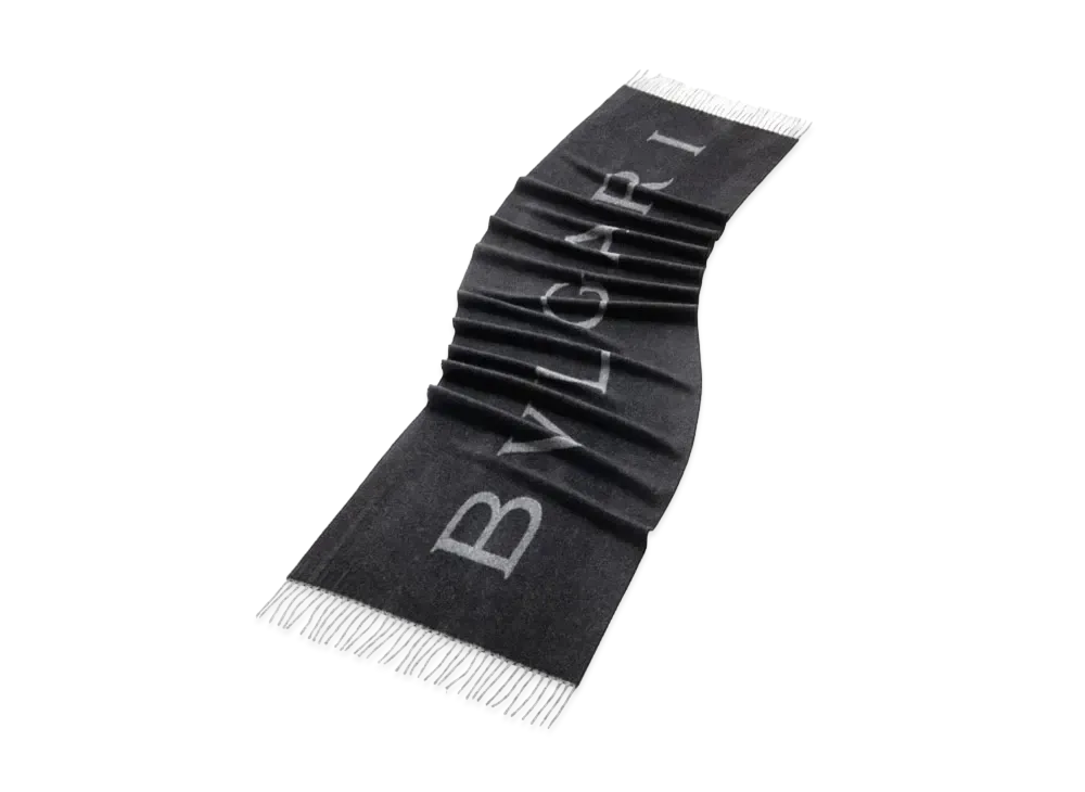 BVLGARI Logomania Stole "Black"