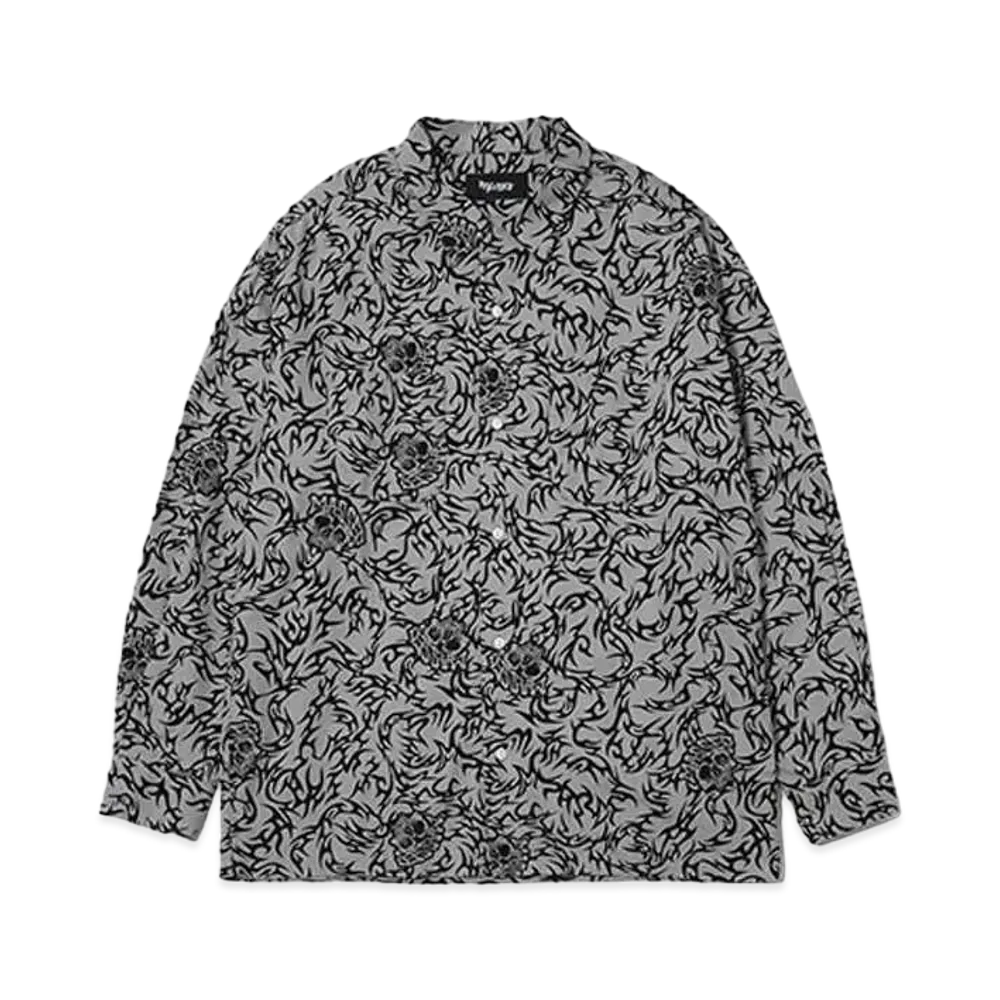 MASSES SHIRT SKULL "GRAY"
