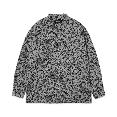 MASSES SHIRT SKULL "GRAY"
