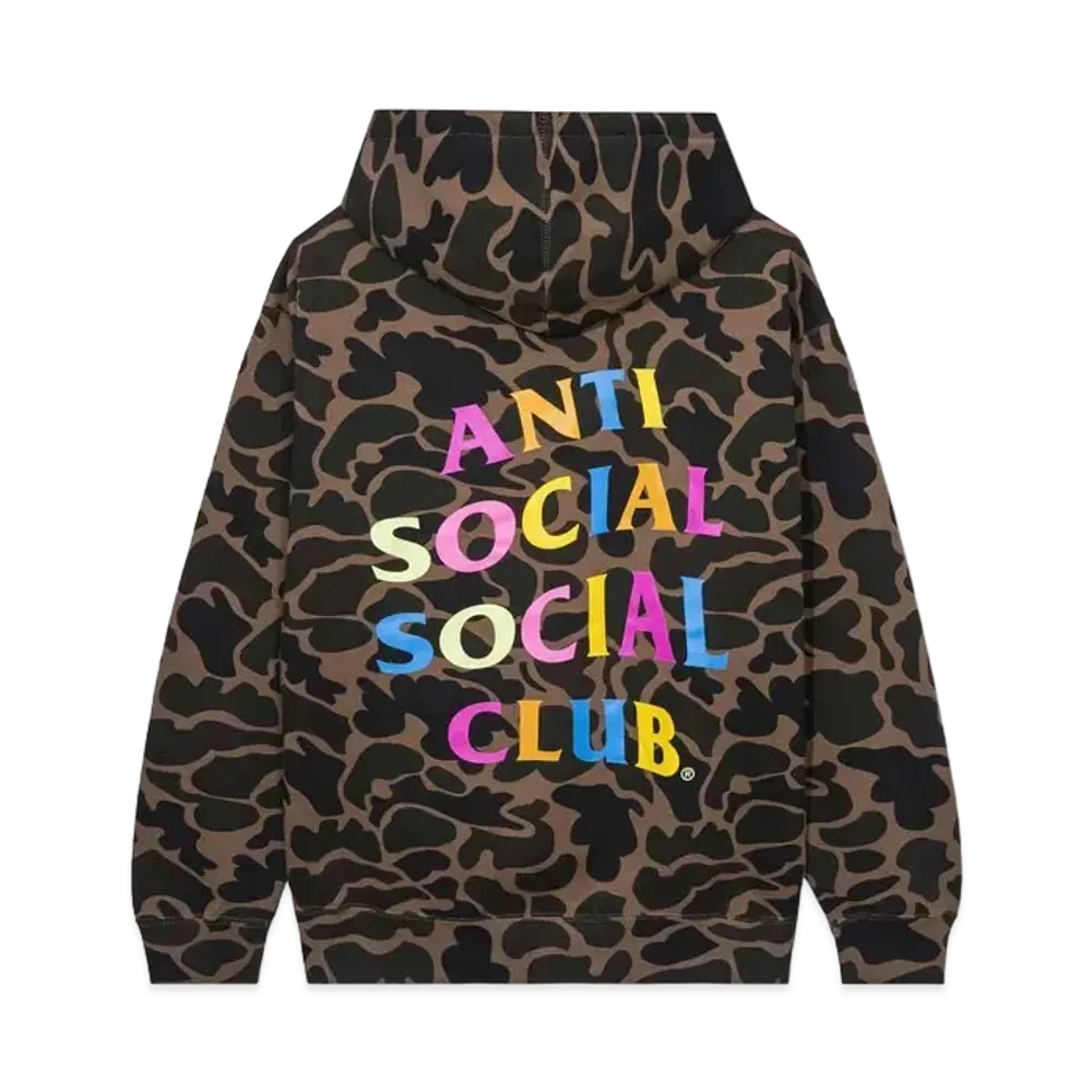 ANTI SOCIAL SOCIAL CLUB FA22 :) * :( Cheetah Hoodie "Cheetah"