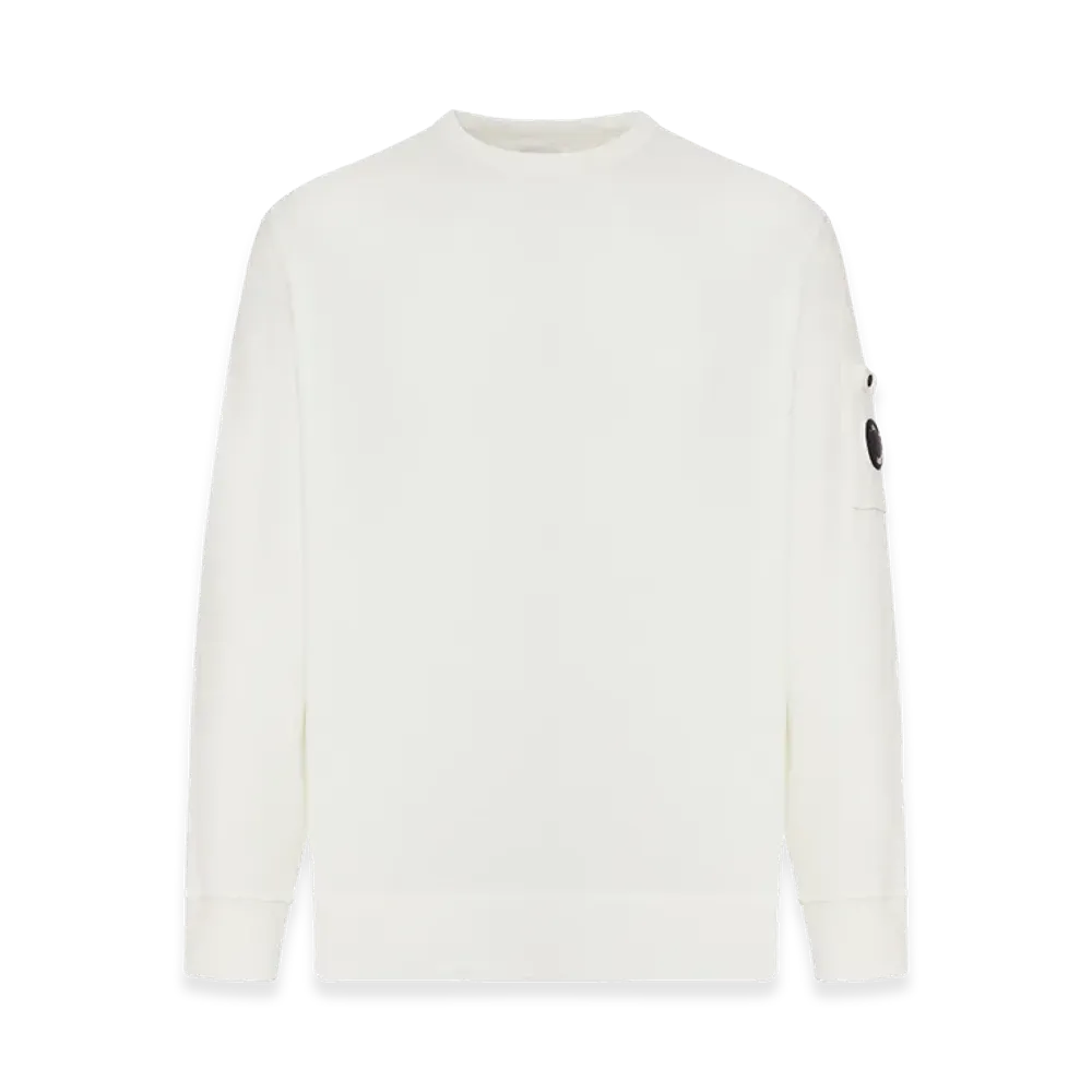 C.P. Company Cotton Sweatshirt "White"