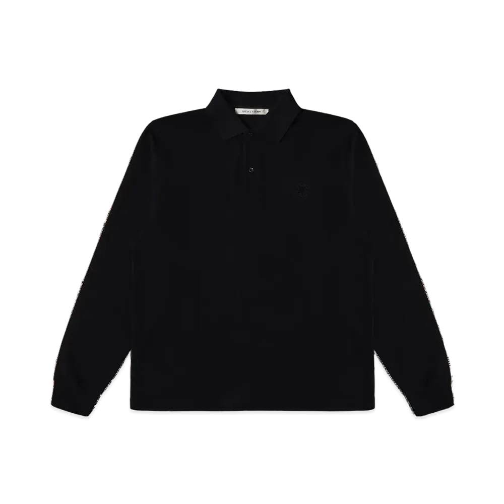 1017 ALYX 9SM Long-Sleeve Polo Shirt "Black"