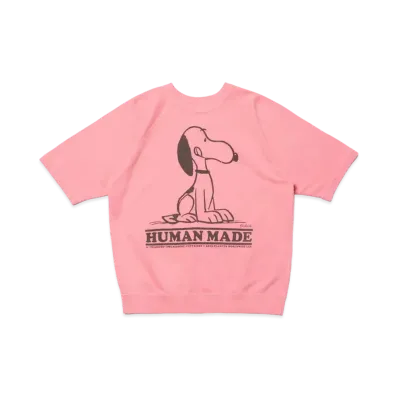 HUMAN MADE Peanuts S/S Sweatshirt #1 "Pink"