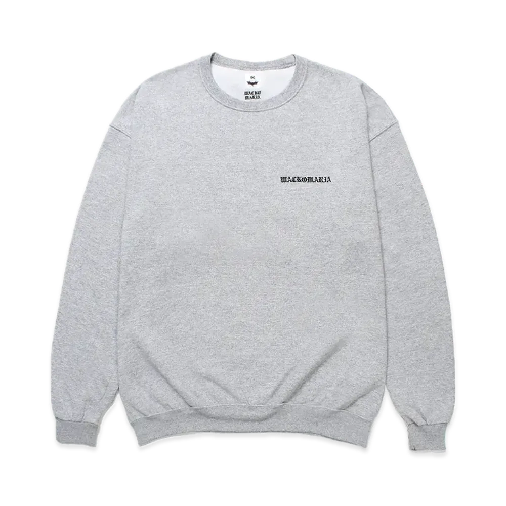 WACKO MARIA x The Dark Knight Trilogy Sweat Shirt "Gray"