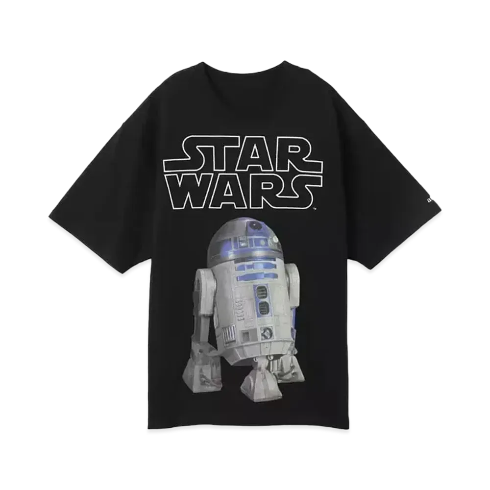 atmos STAR WARS C-3PO & R2-D2 / T-shirt "Black"