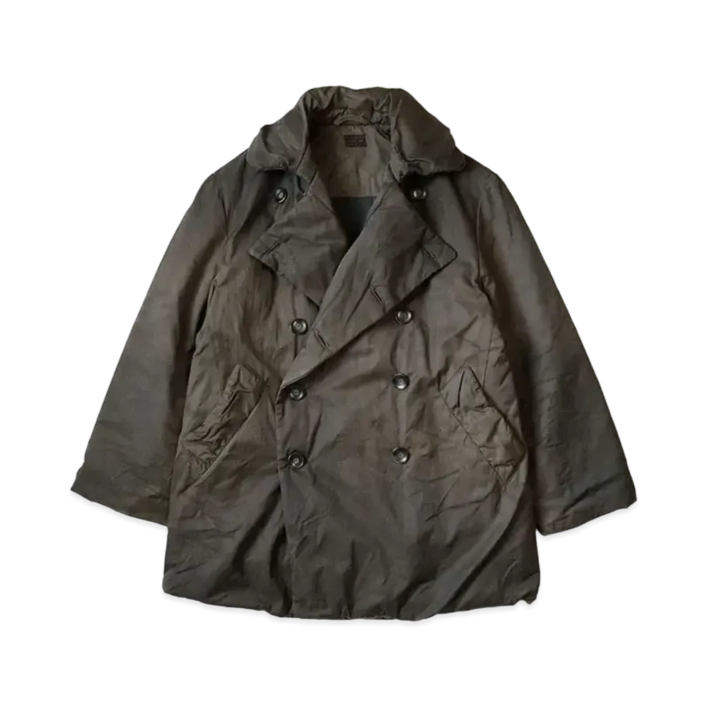 KAPITAL Uneven Dyeing Quick Dry Twill Coat "Dark Brown"