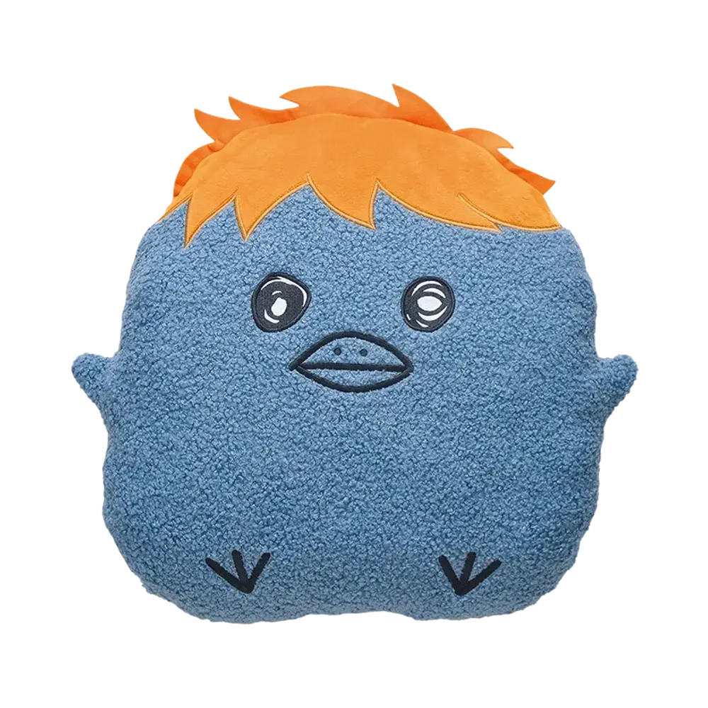 BANDAI "Ichiban Kuji" -Haikyu!! ~Road to the Nation~- C Prize Fluffy baby crow cushion