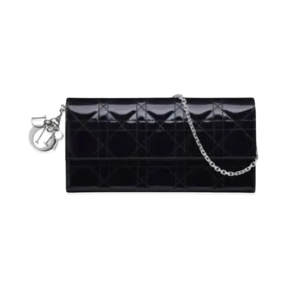Dior Curfskin Wallet "Black"