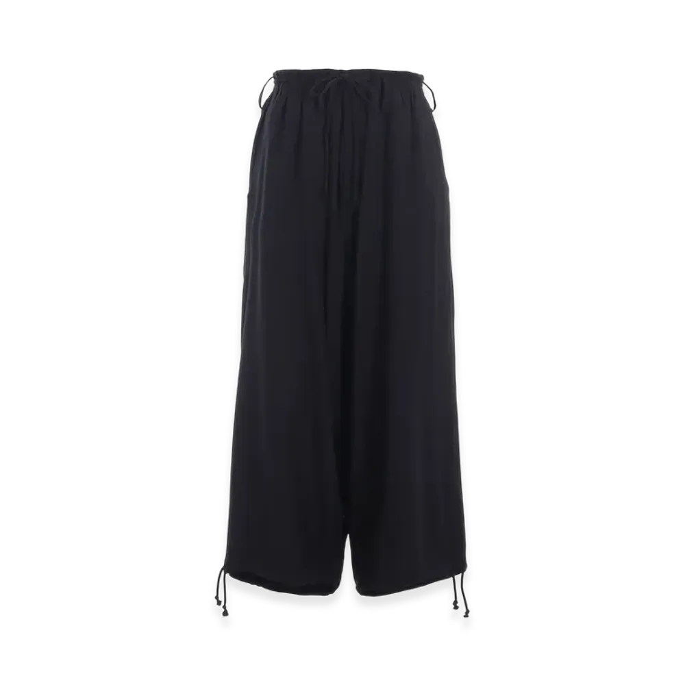 S'YTE Rayon Twill Balloon Sarouel Pants "Black"