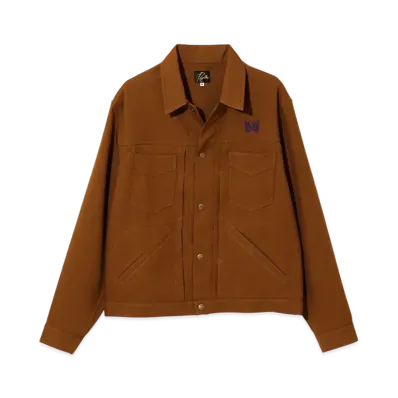 NEEDLES Penny Jean Jacket - Poly Twill "Brown"