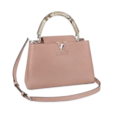 Louis Vuitton Capucines MM Python "Magnolia"