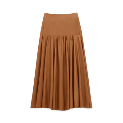 Saint Laurent Women's Skirts "Marron"